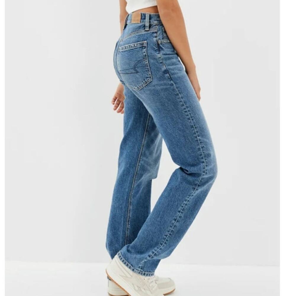 American eagle AE Low-Rise Baggy Straight Jean 6S - Picture 9 of 10